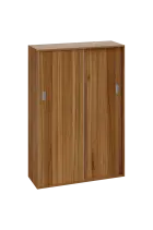 SPD 41/100 skříň s posuvnými dveřmi, 1450x1000x400, ořech světlý